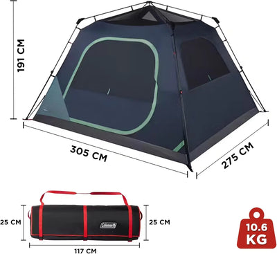 Coleman Instant Skylodge Camping Tent 6 Person - Shop  Camping Tents at  Trekaline