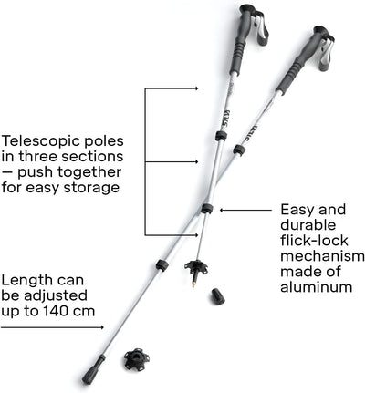Silva Trekking Poles Aluminum
