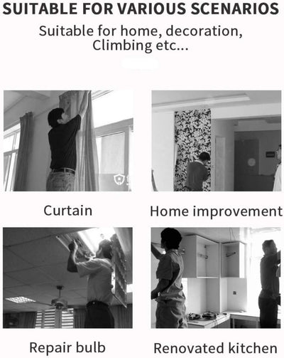 Procamp 3-Steps Folding Steel Ladder - Shop  Ladders at  Trekaline