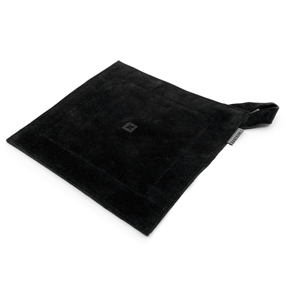Barebones Suede Leather Pot Holder Black - Shop  Cookware Accessories at  Trekaline