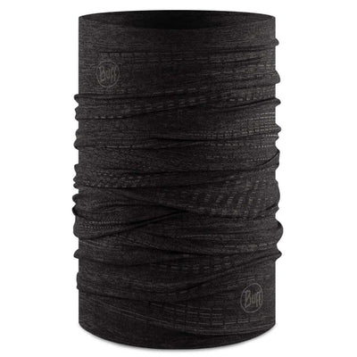 Buff Reflective UV Neck Gaiter Solid Black