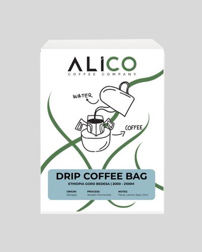 Alico Coffee Ethiopia Goro Bedesa Fermented Drip Coffee Bags