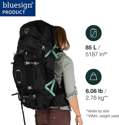 Osprey Ariel Plus 85 Backpacking Pack - Women - Shop  Backpacking Packs at  Trekaline