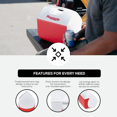 Playmate Elite 16Qt / 15L Cooler - Shop  Hard-sided Coolers at  Trekaline