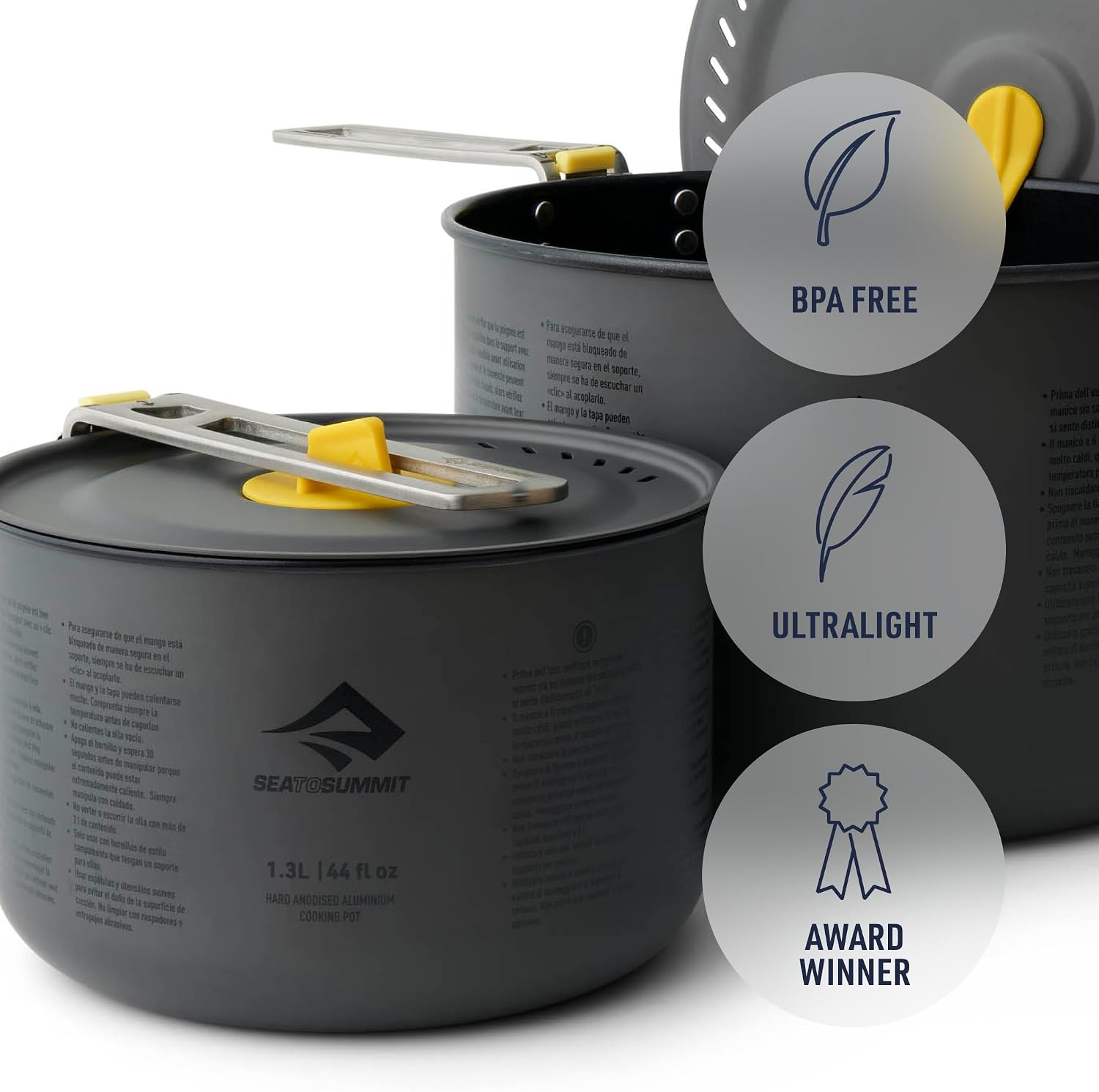 Sea to Summit Frontier Ultralight Two Pot Set - Shop  Cook Pots at  Trekaline