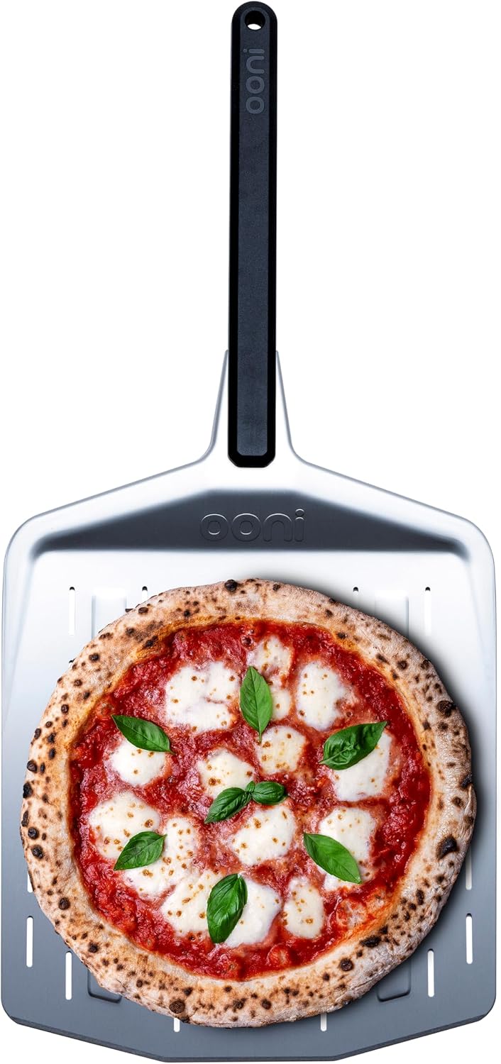 Ooni Perforated Pizza Peel Anodized Aluminum - Shop  Cookware Accessories at  Trekaline