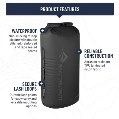 Sea to Summit Big River Dry Bag 13L - Shop  Roll-Top Dry Bags at  Trekaline