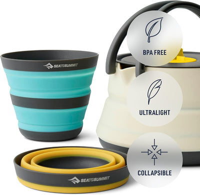 Sea to Summit Frontier Ultralight Collapsible Kettle Set - Shop  Camping Utensil Sets at  Trekaline