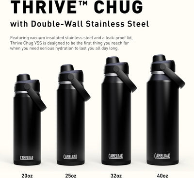 Camelbak Thrive Chug Insulated Stainless Steel Bottle 25 oz - Shop  Water Bottles at  Trekaline