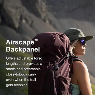 Osprey Kyte 58 Backpacking Pack - Women - Shop  Backpacking Packs at  Trekaline
