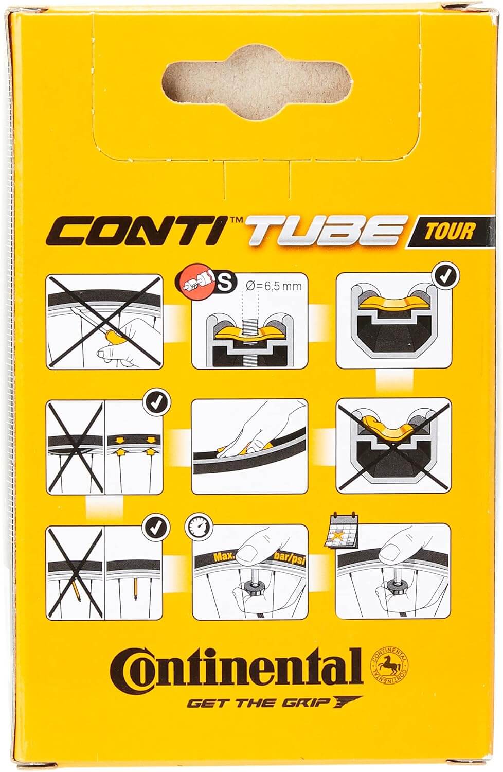 Continental Tour Presta Valve Inner Tube 28"