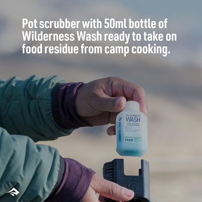 Sea to Summit Camp Kitchen Pot Scrubber and Soap - Shop  Cleaning Accessories at  Trekaline