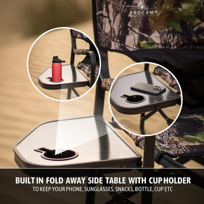 Procamp Director Chair Camouflage - Shop  Camp Chairs at  Trekaline
