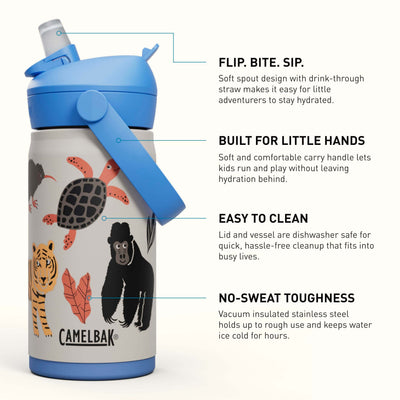 CamelBak Thrive Flip Straw Kids 12oz/0.35L Bottle