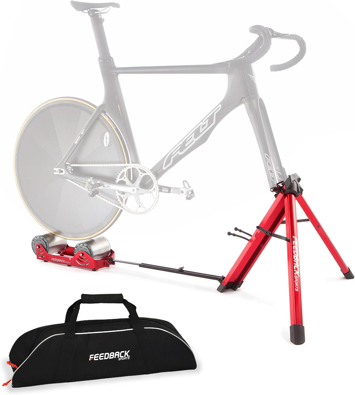 Feedback Sports Omnium Zero-Drive Bike Trainer - Shop  Bike Trainer Accessories at  Trekaline