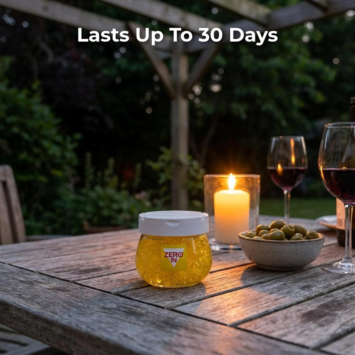 STV Zero In 30-Day Natural Citronella Gel Diffuser