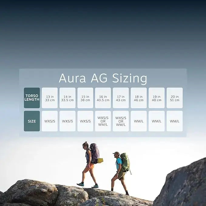 Osprey Aura AG LT 50 Backpacking Pack - Women - Shop  Backpacking Packs at  Trekaline