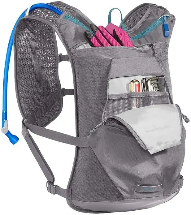 Gunmetal / Larkspur CamelBak Chase 8 Vest MTB Hydration Pack