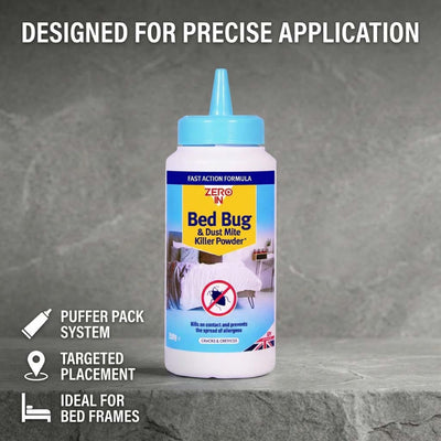 STV Zero In Bed Bug and Dust Mite Killer Powder 250 g
