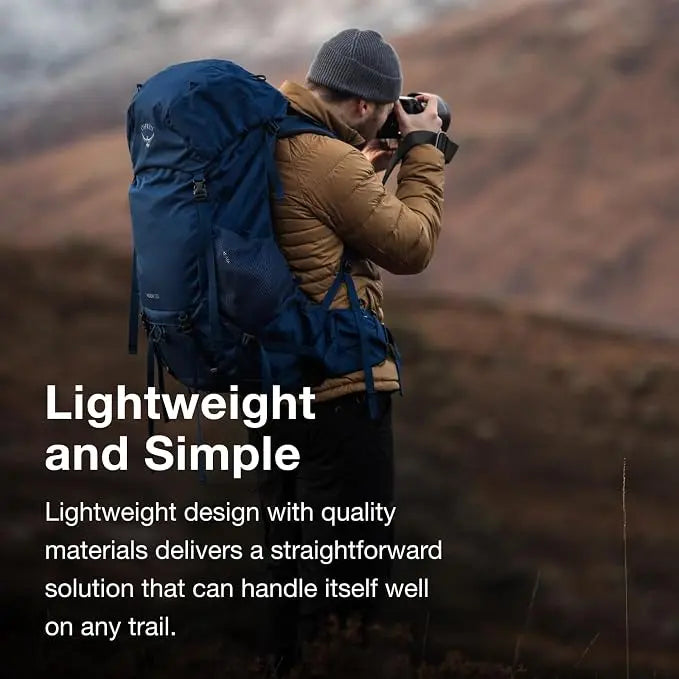 Osprey Rook 50 Backpacking Pack - Men - Shop  Backpacking Packs at  Trekaline