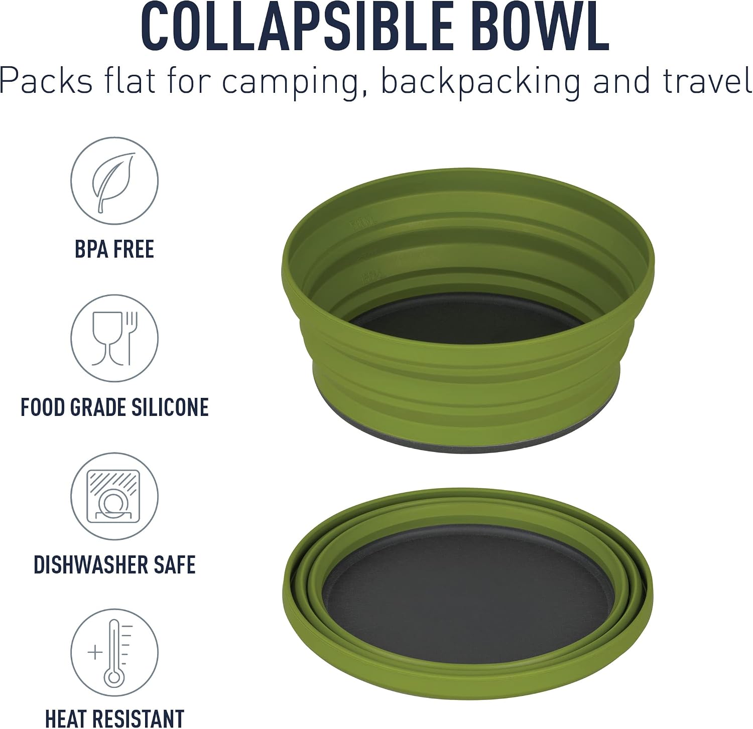Sea to Summit X-Bowl Collapsible Bowl - Shop  Camping Bowls at  Trekaline
