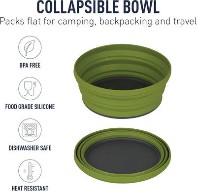 Sea to Summit X-Bowl Collapsible Bowl - Shop  Camping Bowls at  Trekaline