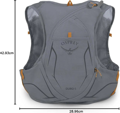 Osprey Duro 6 - Men Running Hydration Vest - Shop  Running Hydration Vests at  Trekaline