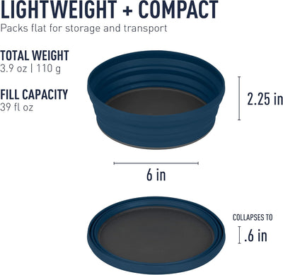 Sea to Summit XL-Bowl Collapsible Camping Bowl - Shop  Camping Bowls at  Trekaline