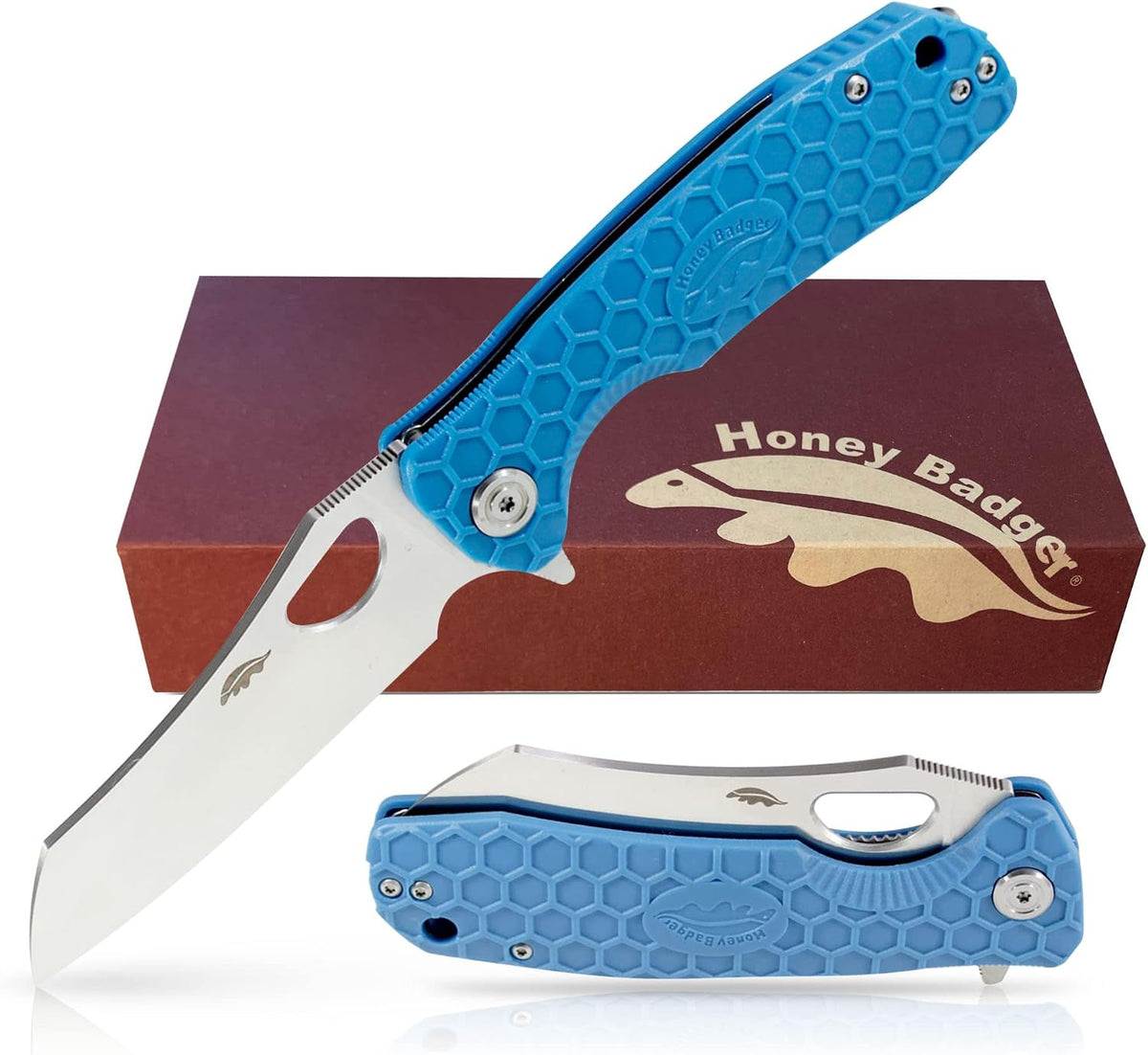 Honey Badger Large Wharncleaver Knife D2 Steel