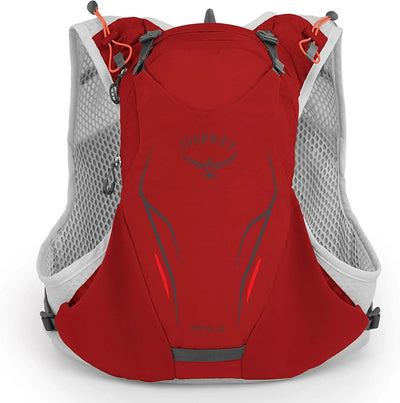 Osprey Duro 6 - Men trail running backpack with 1.5L reservoir, perfect for racers, made from recycled materials.