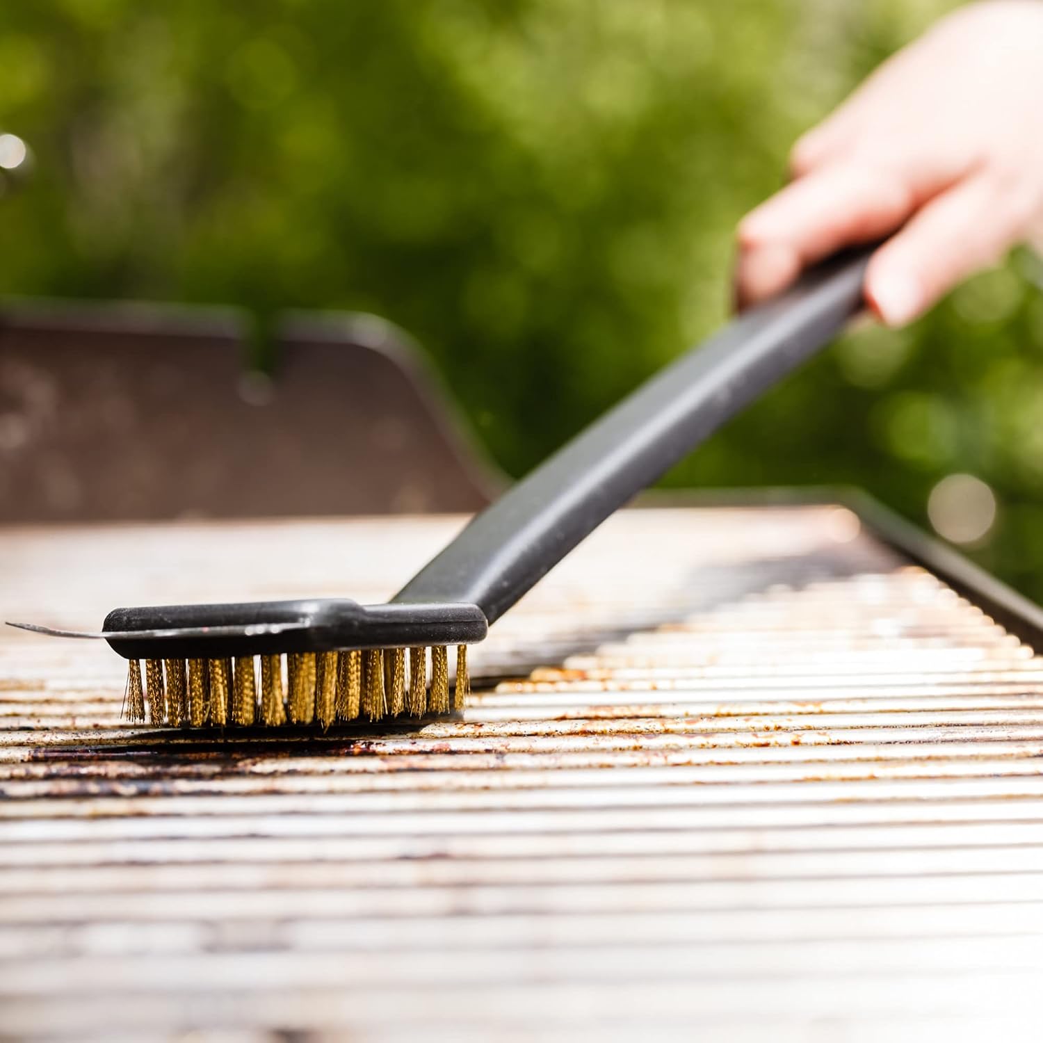 Procamp Joyous BBQ Grill Brush 18 in - Shop  Grill and Fire Pit Accessories at  Trekaline