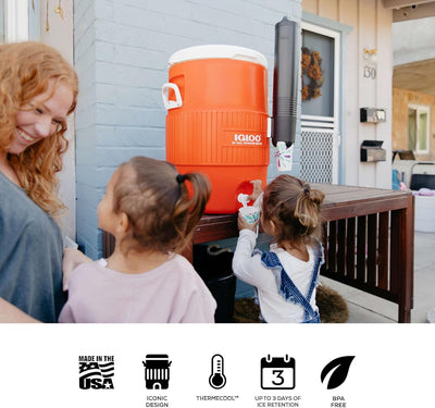 Seat Top 10 Gallon Water Jug with Cup Dispenser - Shop  Water Jugs at  Trekaline