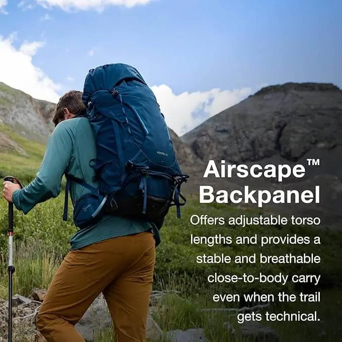 Osprey Kestrel 48 Backpacking Pack - Men - Shop  Backpacking Packs at  Trekaline
