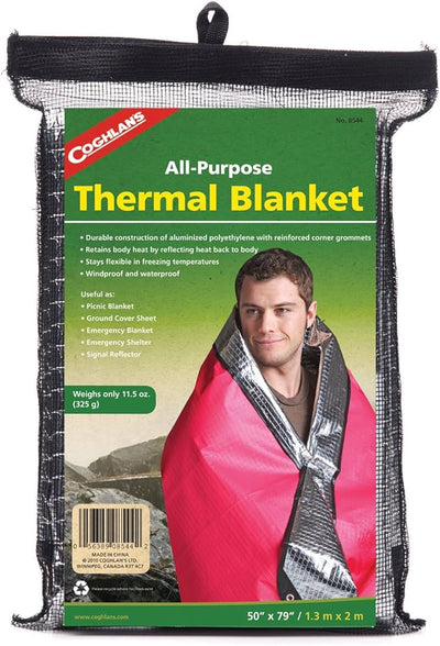 Coghlan's Thermal Emergency Blanket - Shop  Emergency Blankets at  Trekaline