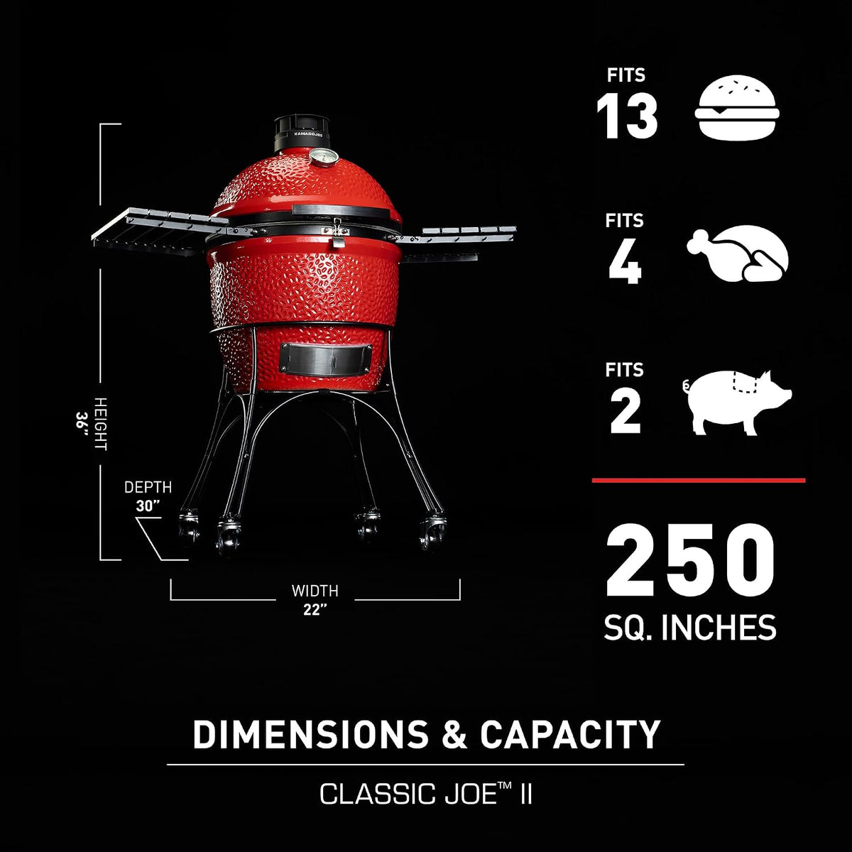 Kamado Joe Classic Joe Series I 18-inch Ceramic Grill