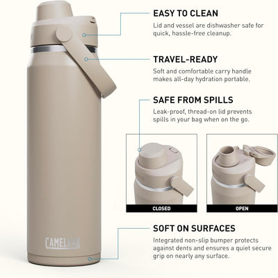 Camelbak Thrive Chug Insulated Stainless Steel Bottle 25 oz - Shop  Water Bottles at  Trekaline