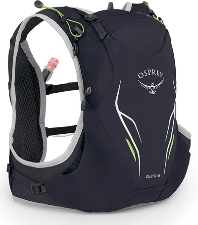 Osprey Duro 6 - Men trail running backpack with 1.5-liter reservoir, ideal for long distances, made of 100% recycled materials.