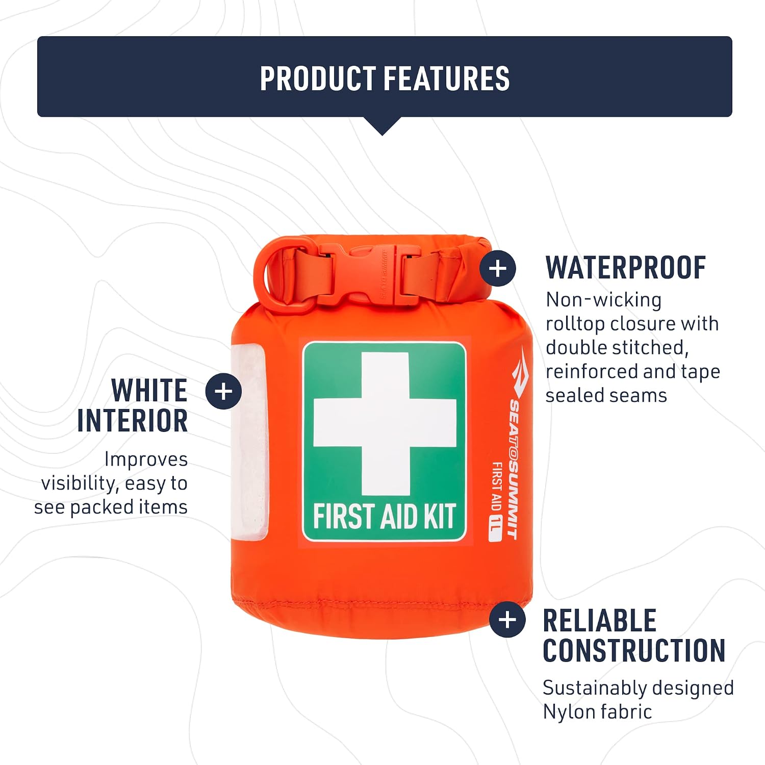 Sea to Summit Lightweight First Aid Dry Bag 3L - Shop  First-Aid Kits at  Trekaline