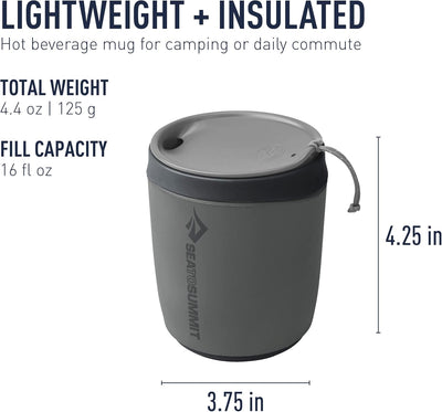 Sea to Summit Delta Insulated Camp Mug - 16 oz / 470 ml