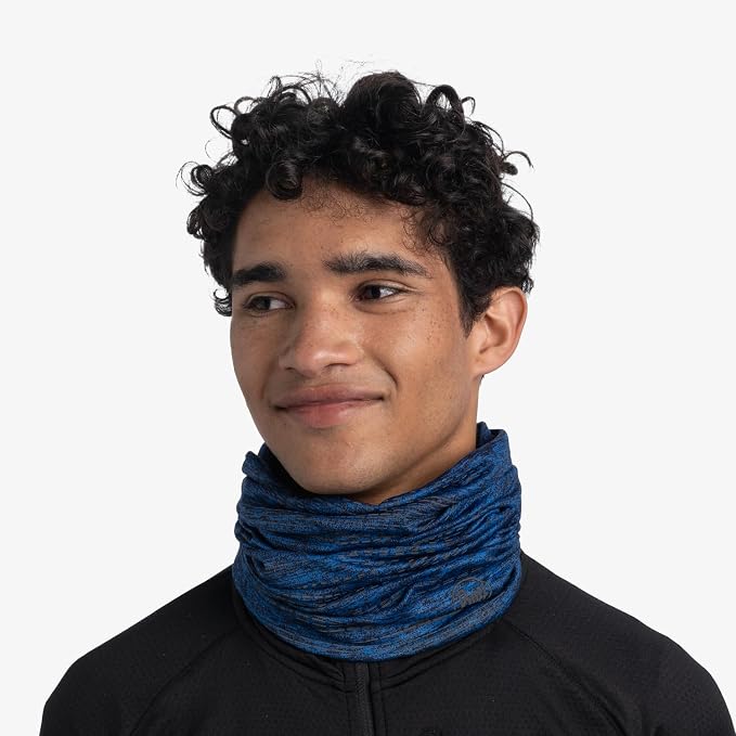 Buff Reflective DryFlx Neckwear - Solid Blue