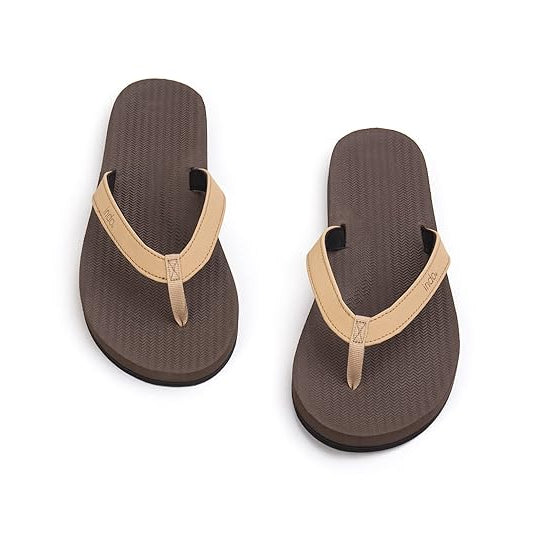 Indosole Men's ESSNTLS Flip Flops Combo Color
