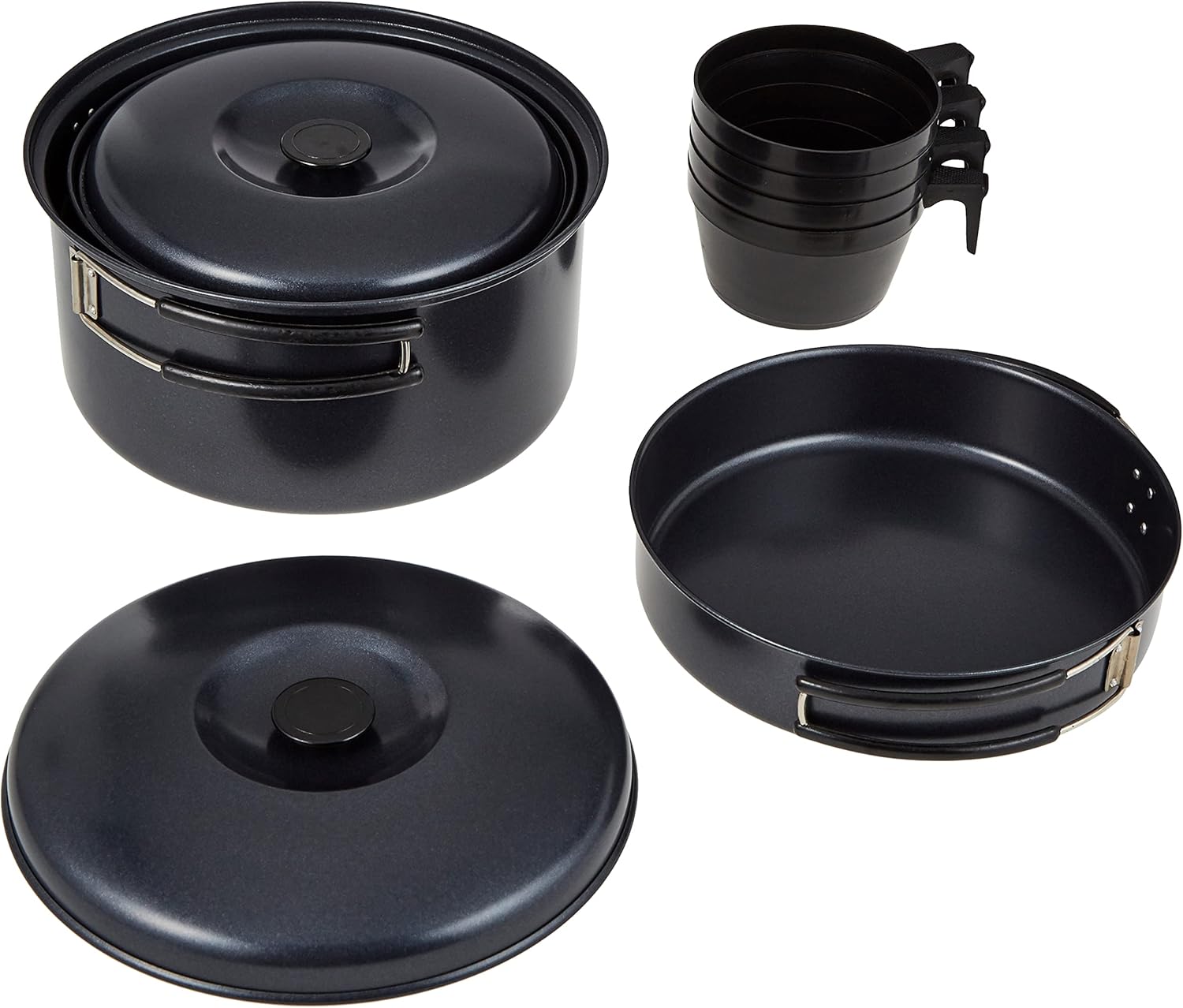 Vango Non-Stick 4 Person Cook Kit - Shop  Cooksets at  Trekaline
