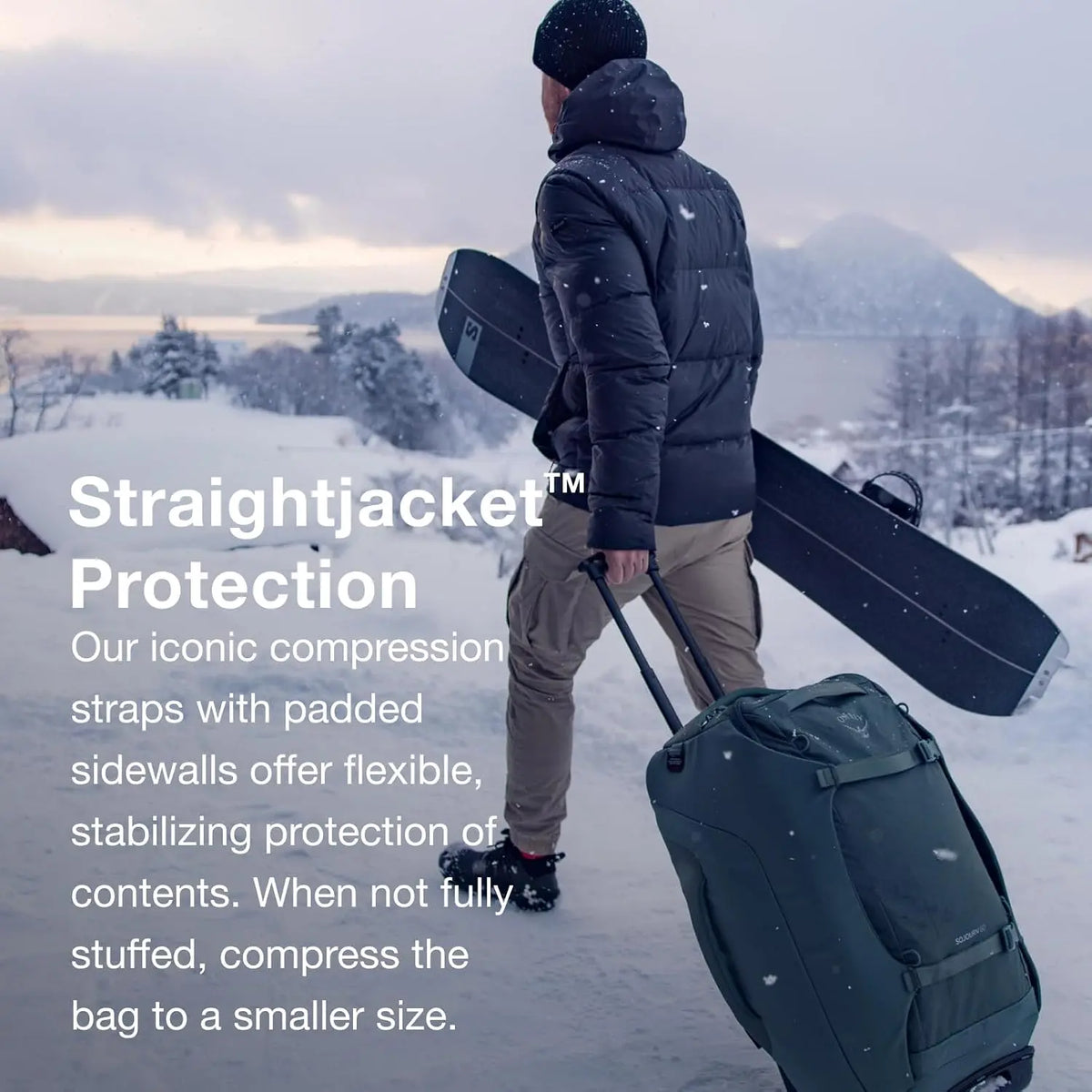 Osprey Sojourn Shuttle Wheeled Duffel 45L - Shop  Wheeled Duffels at  Trekaline