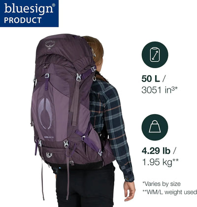 Osprey Aura AG 50 Backpacking Pack - Women - Shop  Backpacking Packs at  Trekaline