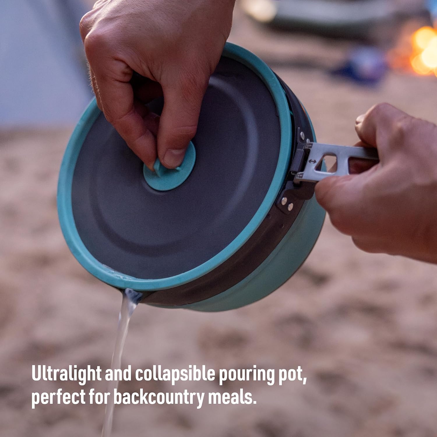 Sea to Summit Frontier Ultralight Collapsible Pouring Pot 2.2 L - Shop  Cook Pots at  Trekaline