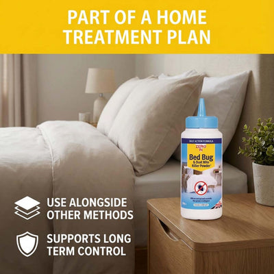 STV Zero In Bed Bug and Dust Mite Killer Powder 250 g