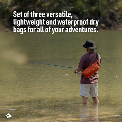 Sea to Summit Lightweight Dry Bag Set - Shop  Roll-Top Dry Bags at  Trekaline