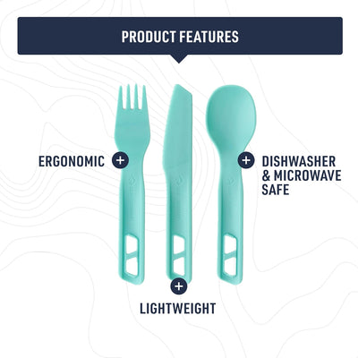 Sea to Summit Passage Cutlery Set Knife Spoon Fork - Shop  Camping Utensil Sets at  Trekaline