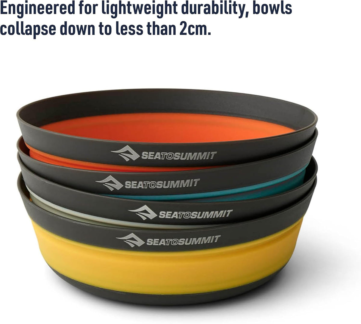Sea to Summit Frontier Ultralight Collapsible Bowl - Shop  Camping Bowls at  Trekaline