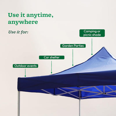 Procamp Garden Gazebo Tent 3m x 3m - Shop  Shade Shelters at  Trekaline